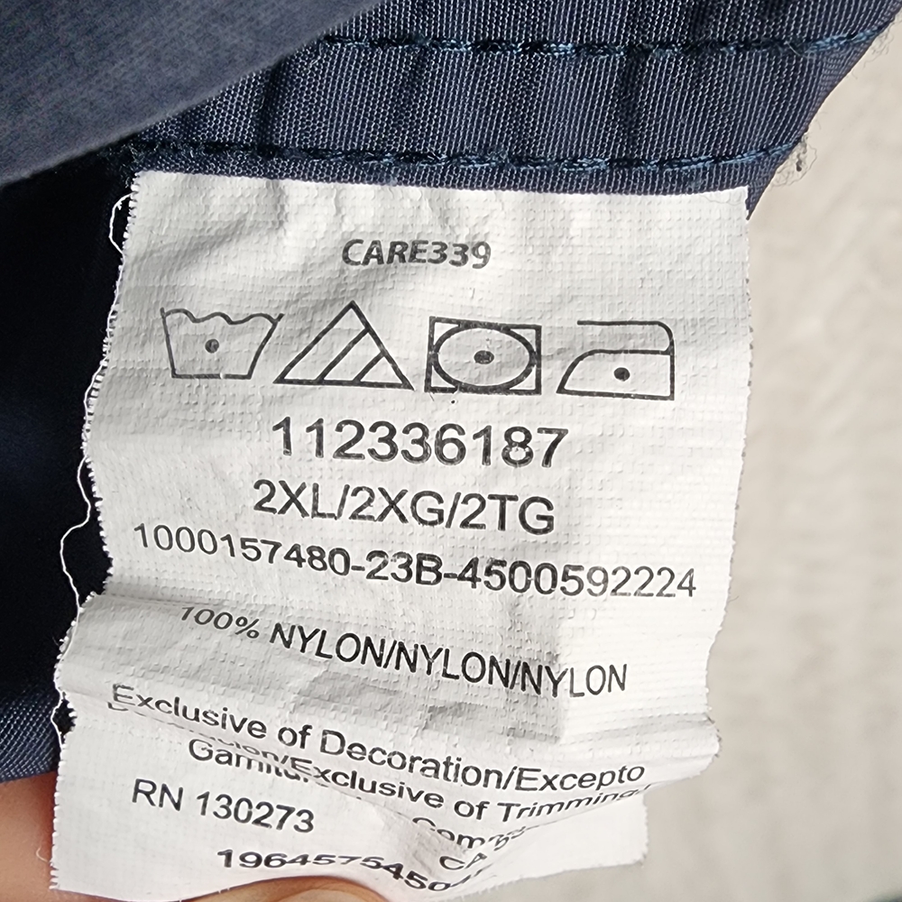 Wrangler Regular Fit Vented Black Short Sleeve Button Down Mens 3XL - Picture 5 of 9